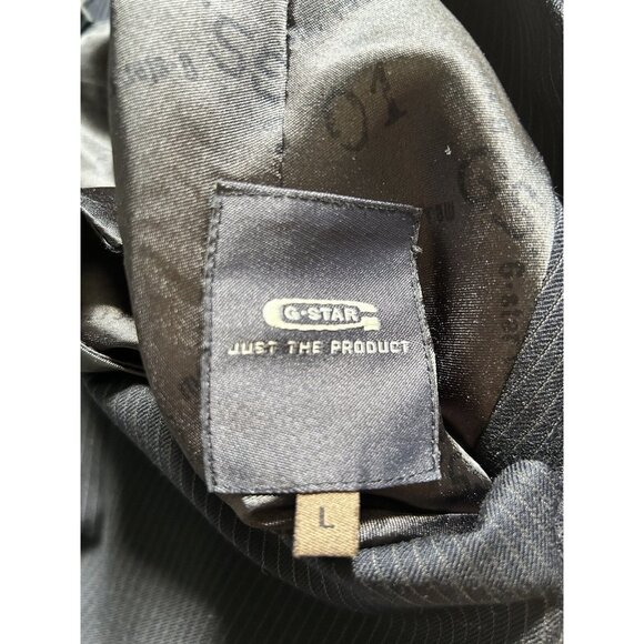 G-Star Raw Vest Waistcoat men’s Black Size Large - Picture 7 of 9